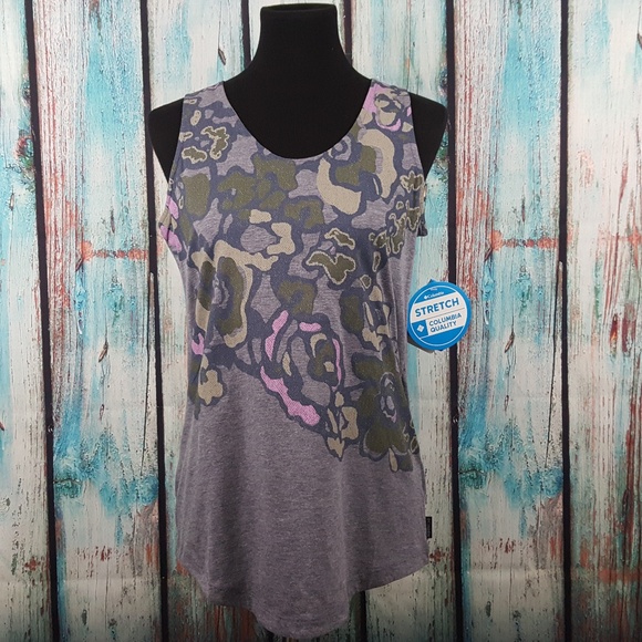 Columbia Tops - Columbia Camp Henry Floral Print Tank Top